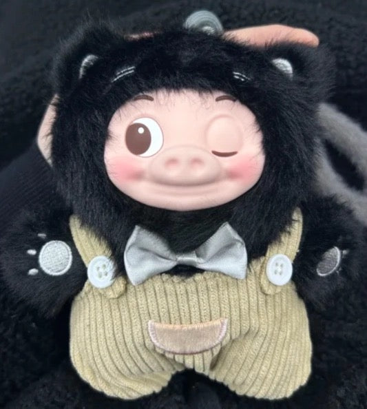 Kawaii Pig Plush Keychain Blind box – Cute Doll with Animal Costume | Soft Bag Charm Gift for Girls & Teens
